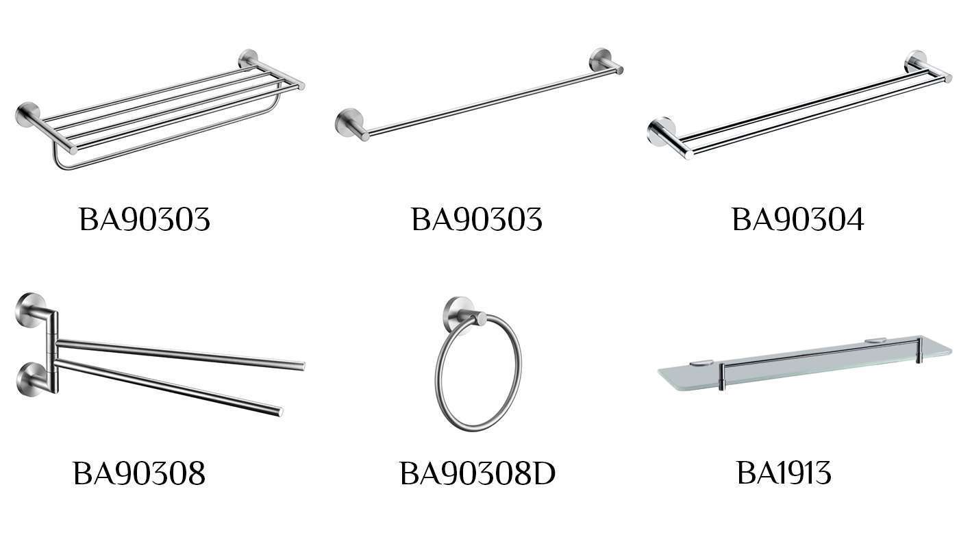 Stainless Steel Bathroom Accessories