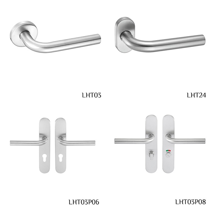 Stainless Steel L Form En Standard Lever Handle