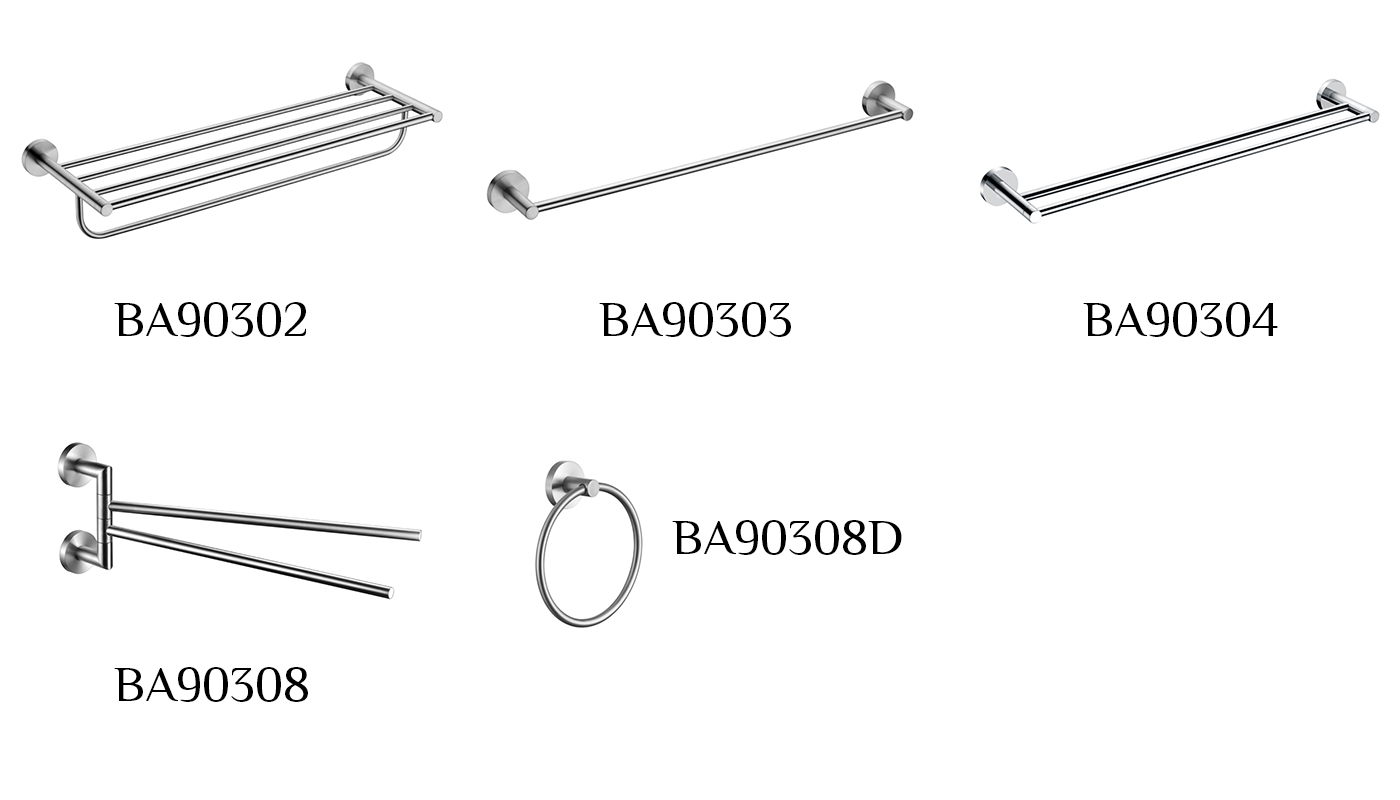 Stainless Steel Bathroom Accessories