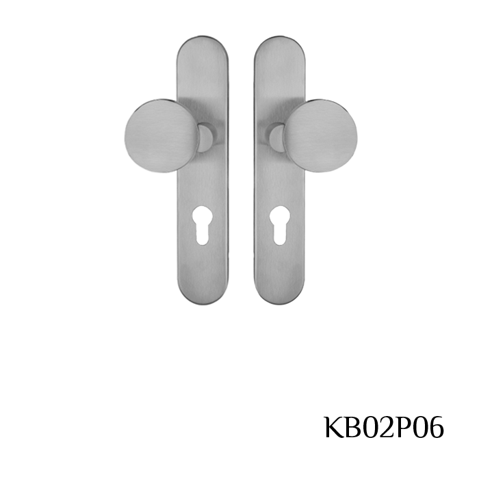 Stainless Steel Solid Casting Fixed Non-Movable Knob Handle KB02P06